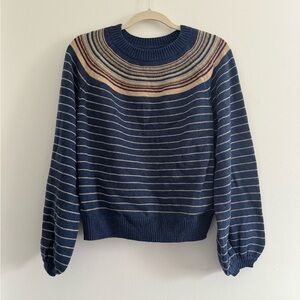 Striped Blue Sweater